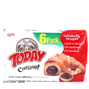 YOYO.casa 大柔屋 - Today Croissant Chocolate Hazelnut,45g 