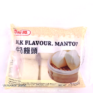 YOYO.casa 大柔屋 - Milk Flavour Mantou,390g 