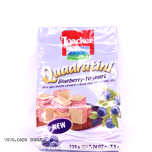 YOYO.casa 大柔屋 - Loacker Quadratini Blueberry-Yoghurt,220g 