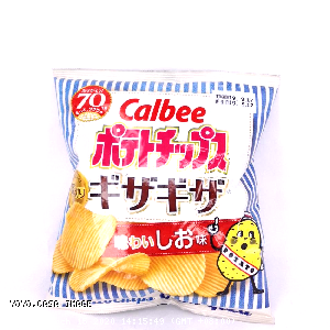 YOYO.casa 大柔屋 - 日本卡樂B波浪口感塩味薯片,60g 
