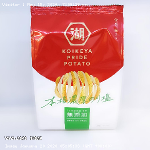 YOYO.casa 大柔屋 - KOIKEYA PRIDE POTATO 本格濃厚のり塩 ( *4袋セット )/ 湖池屋(コイケヤ),60g 