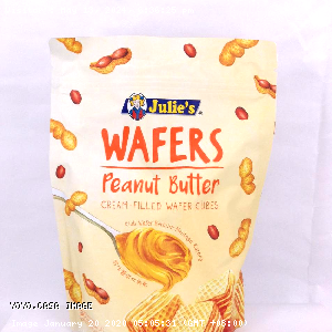 YOYO.casa 大柔屋 - Julies Peanut Butter Cream Filled Wafer Cubes,150g 