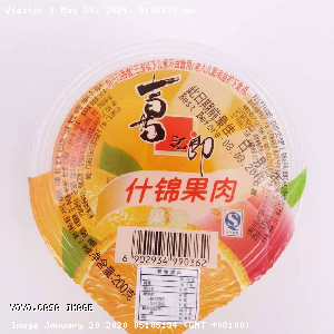 YOYO.casa 大柔屋 - Strong Fruit Jelly Mixed Fruit,200g 
