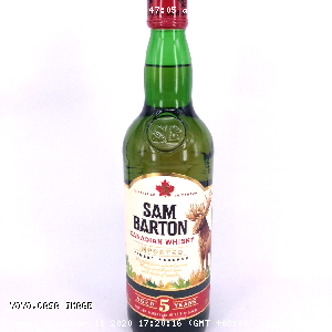 YOYO.casa 大柔屋 - Sam Barton 5Year Canadian Whisky 40%,700ml 