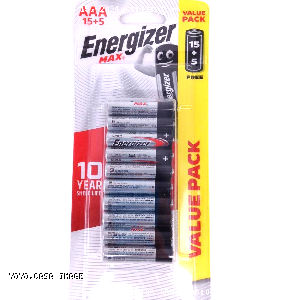 YOYO.casa 大柔屋 - Energizer AAA 15+5 Battery,3a 
