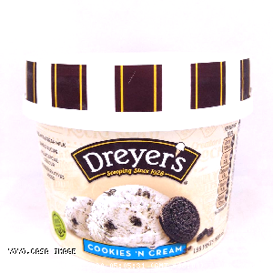 YOYO.casa 大柔屋 - Dreyers Cookie n Cream Ice Cream,800ml 