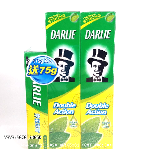 YOYO.casa 大柔屋 - Darlie Original Strong Double Action Toothpaste,175g*2s+75g 