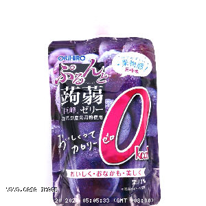 YOYO.casa 大柔屋 - Konjac Jelly 0kcal Grape (Standing) Lcl,130g 
