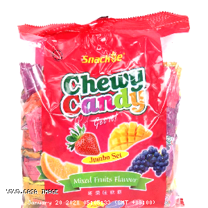 YOYO.casa 大柔屋 - Snackie Chewy Candy Mixture Fruites Flavoured,500h 