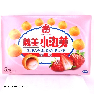 YOYO.casa 大柔屋 - 義美小泡芙草莓味(盒裝),171g 