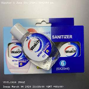YOYO.casa 大柔屋 - Walch Instant Hand Sanitizer ,20ml*6s 