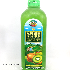 YOYO.casa 大柔屋 - Kiwi Fruit Drink With Coconut Jelly,960ml 
