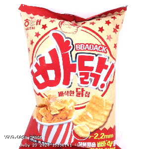 YOYO.casa 大柔屋 - HAITAI BBADACK Crispy Chicken Flavoured Snack,60g 