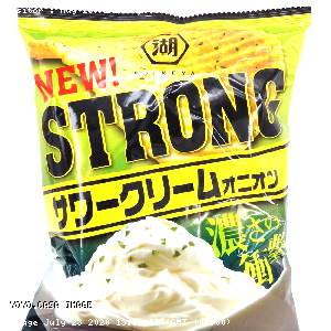 YOYO.casa 大柔屋 - Koikeya strong wave chips cream onion flavour,56g 