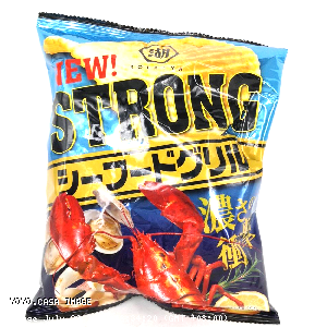 YOYO.casa 大柔屋 - Koikeya strong wave chips seafood flavour,56g 