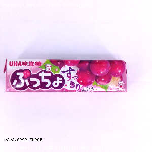 YOYO.casa 大柔屋 - UHA Red Grape flavour soft candy,50g 
