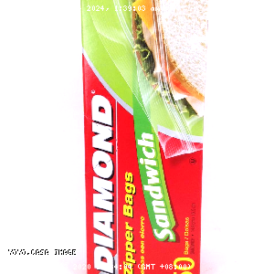 YOYO.casa 大柔屋 - Diamond Zipper Bags Sandwich,50個 