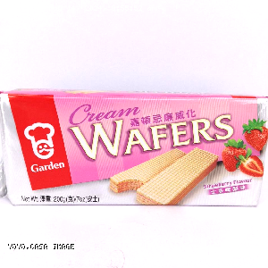 YOYO.casa 大柔屋 - Garden Strawberry Flavour Cream Wafers,200克 