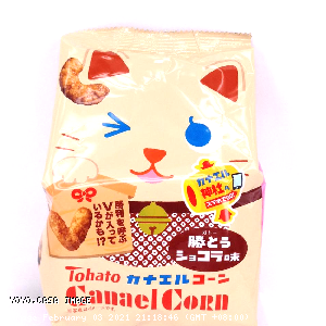 YOYO.casa 大柔屋 - Tohato Cocoa Flavoured Caramel Corn,77g 