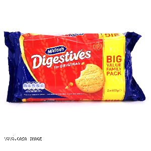 YOYO.casa 大柔屋 - Digestives Wheatmeal Biscuits,2*400g 
