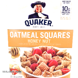YOYO.casa 大柔屋 - Quaker Oatmeal Squares Honey Nut,411g 