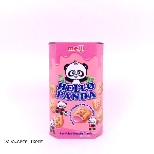 YOYO.casa 大柔屋 - Meiji panda strawberry creme filled cookies ,57.5g 