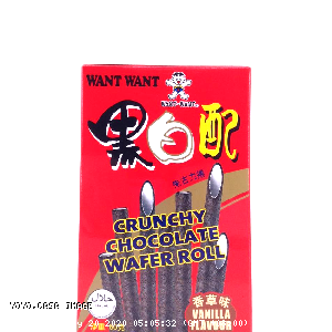 YOYO.casa 大柔屋 - want want crunchy chocolate wafer roll,60g 
