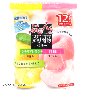 YOYO.casa 大柔屋 - Orihiro Konjak Jelly Lemon Peach,240g 