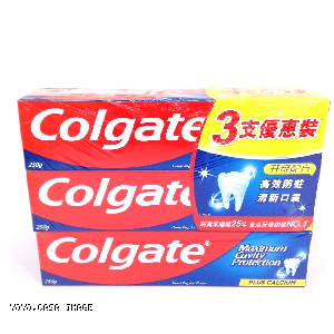 YOYO.casa 大柔屋 - Colagate Fresh Toothpaste 3 Sticks,250G*3 
