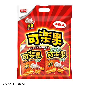 YOYO.casa 大柔屋 - Pea Crackers Original Flavor,72g*4 