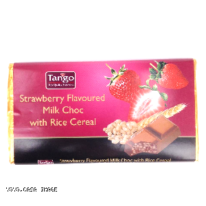 YOYO.casa 大柔屋 - Tango Strawberry Flavoured Milk Choc With Rice Cereal,110g 
