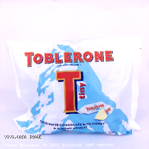 YOYO.casa 大柔屋 - Toblerone Swiss White Chocolate with Almond Nougat and Honey Flavoured,200g 