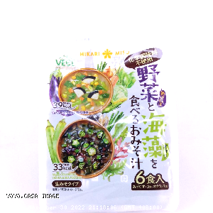 YOYO.casa 大柔屋 - VEGE MISO SOUP Vegetable and Seaweed Miso Soup　Veg,125g 
