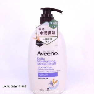 YOYO.casa 大柔屋 - Aveeno Daily Moisturizing Stress Relief Body Wash,1000ml 