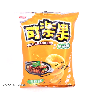 YOYO.casa 大柔屋 - Pea Crackers Three Cup Chicken Flavor,175g 