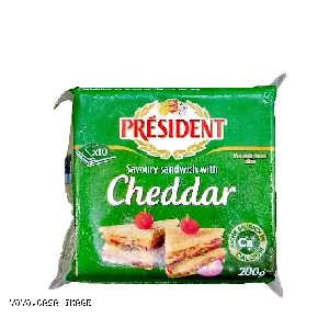 YOYO.casa 大柔屋 - President Savoury sandwich with Cheddar,200g 