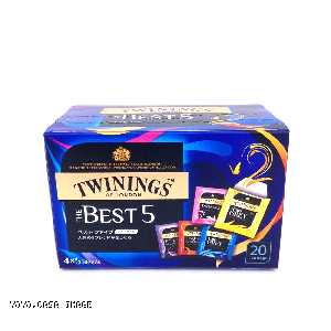 YOYO.casa 大柔屋 - TWININGS THE BEST 5 4×5 Blends (Tea Bag),20s 