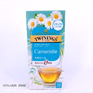 YOYO.casa 大柔屋 - TWININGS Pure Herb Tea Chamomile 10P Caffeinless (Tea Bag),10s 