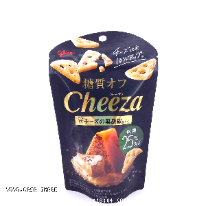 YOYO.casa 大柔屋 - Glico Cheeza Snack Double Cheese with Black PepperLcb,40g 