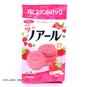 YOYO.casa 大柔屋 - Noir Strawberry Cream Sandwich Biscuit,187g 
