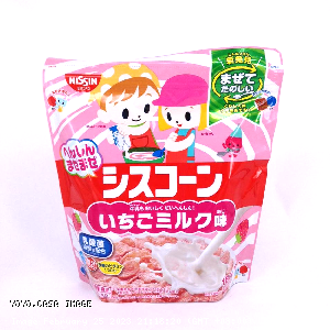 YOYO.casa 大柔屋 - 日清 營養早餐草莓牛奶玉米片,180g 