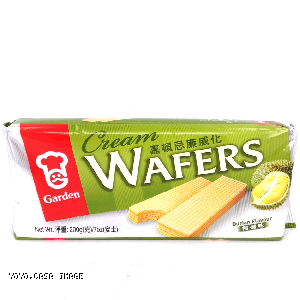 YOYO.casa 大柔屋 - Garden Durian Flavour Cream Wafer,200g 