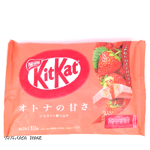 YOYO.casa 大柔屋 - 雀巢 Kitkat迷你濃厚草莓朱古力威化,10s 