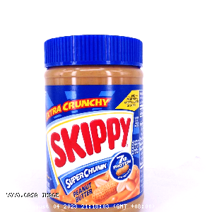 YOYO.casa 大柔屋 - Skippy Super Chunk Peanut Butter,462g 
