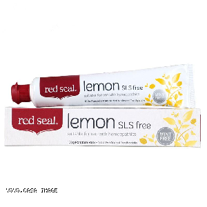 YOYO.casa 大柔屋 - Red Seal Herbal And Mineral Toothpaste Lemon SLS Free,100g 