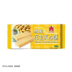 YOYO.casa 大柔屋 - I MEI Peanut Cream Waffers,152g 