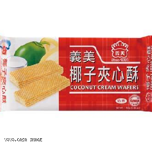 YOYO.casa 大柔屋 - I MEI Coconut Cream Waffers,152g 