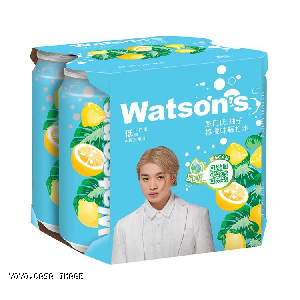 YOYO.casa 大柔屋 - Watsons Yuzu Lemon Flavoured Soda Water,330ML 