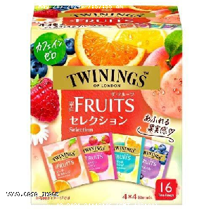 YOYO.casa 大柔屋 - TWININGS THE FRUITS 4 kinds Selection 16P (Tea Bag),6g 