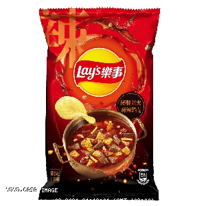 YOYO.casa 大柔屋 - Lays Potato Chips Spicy Hot Pot Flavor,85g 